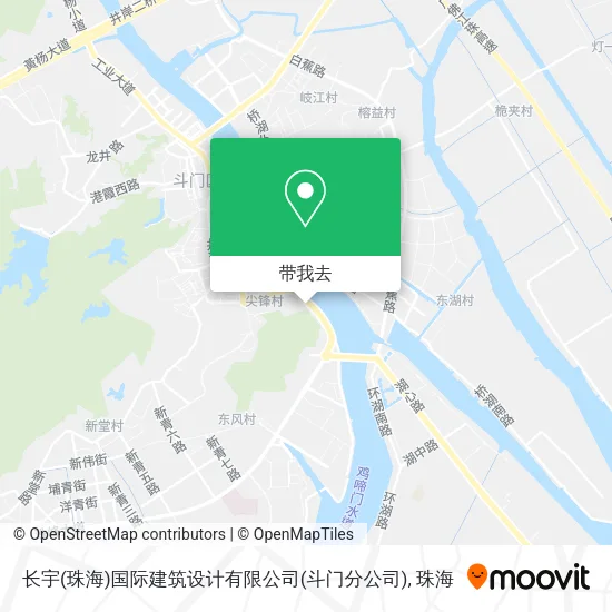 长宇(珠海)国际建筑设计有限公司(斗门分公司)地图