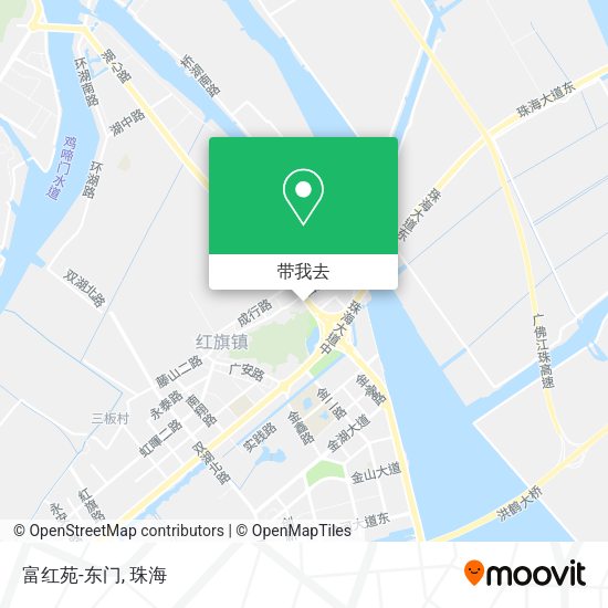 富红苑-东门地图
