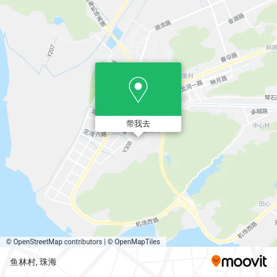 鱼林村地图