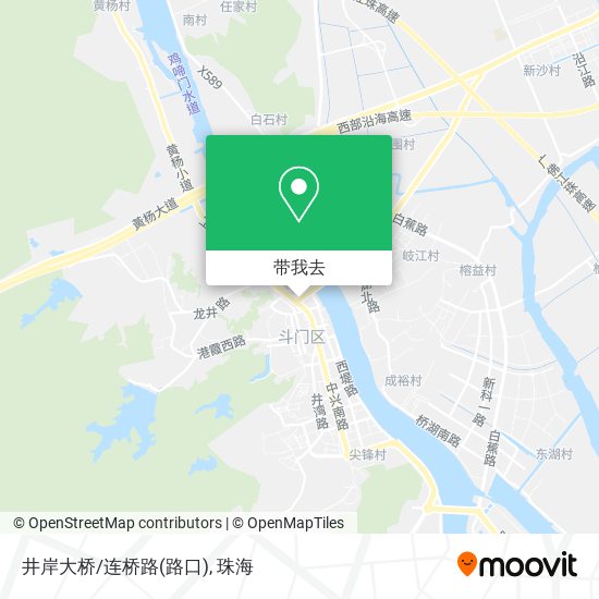 井岸大桥/连桥路(路口)地图