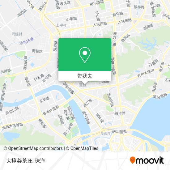 大樟荟茶庄地图