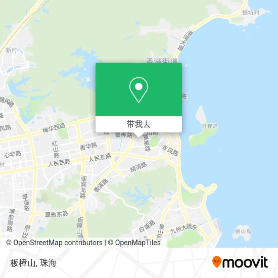 板樟山地图