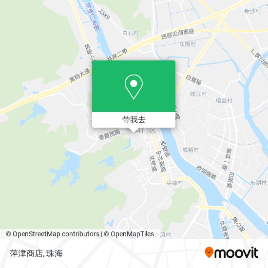 萍津商店地图