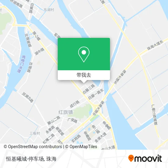 恒基曦城-停车场地图