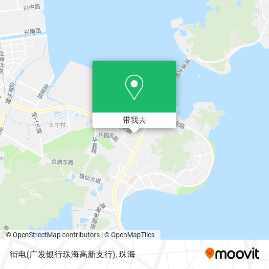 街电(广发银行珠海高新支行)地图