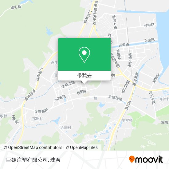 巨雄注塑有限公司地图