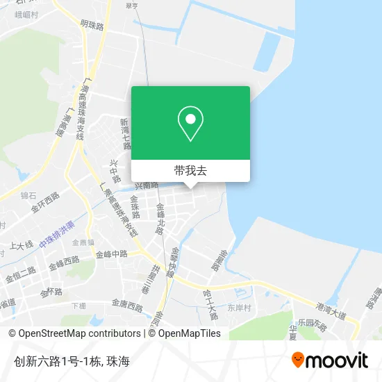 创新六路1号-1栋地图