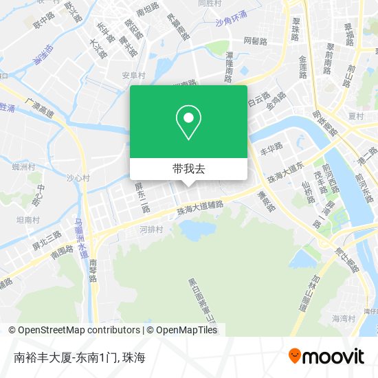 南裕丰大厦-东南1门地图