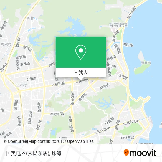 国美电器(人民东店)地图