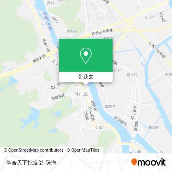 掌合天下批发部地图