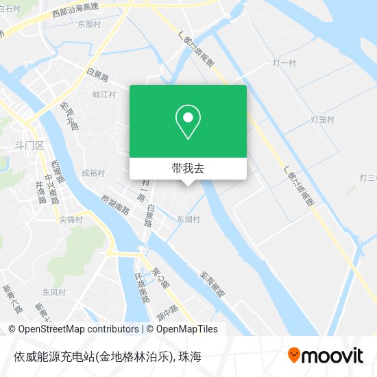 依威能源充电站(金地格林泊乐)地图