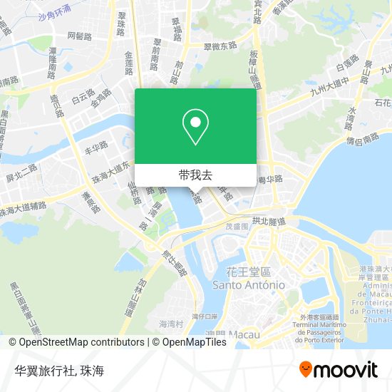 华翼旅行社地图