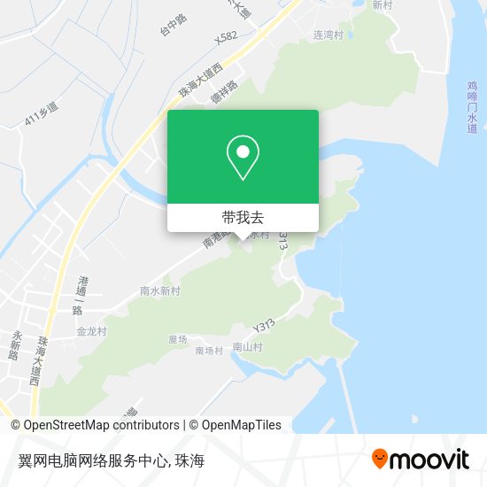 翼网电脑网络服务中心地图