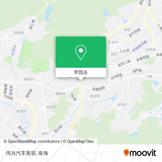 伟兴汽车美容地图