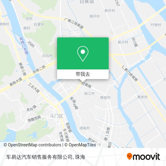 车易达汽车销售服务有限公司地图