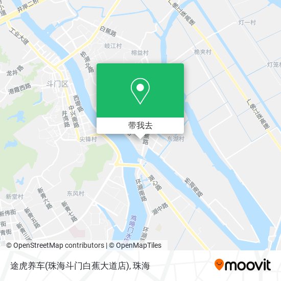 途虎养车(珠海斗门白蕉大道店)地图