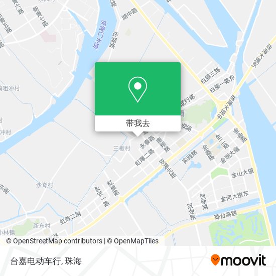 台嘉电动车行地图