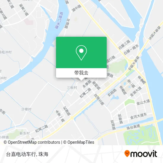 台嘉电动车行地图
