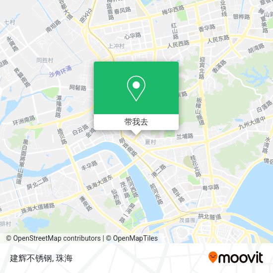 建辉不锈钢地图