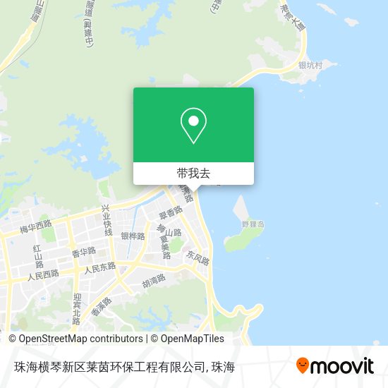 珠海横琴新区莱茵环保工程有限公司地图