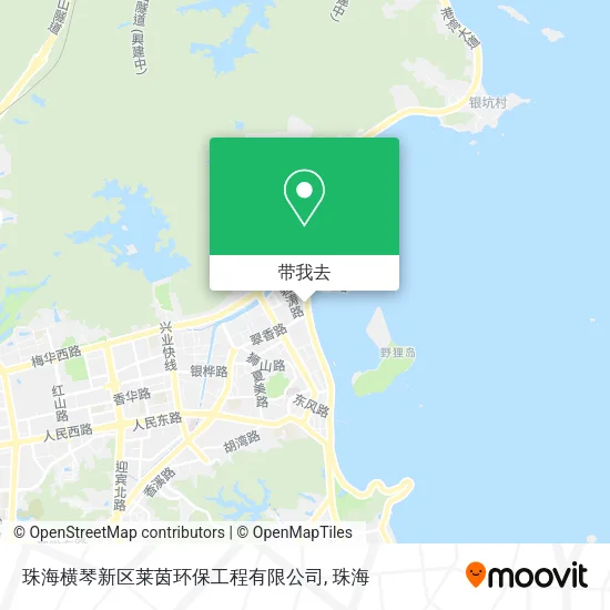 珠海横琴新区莱茵环保工程有限公司地图