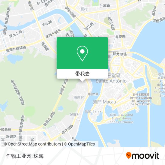 作物工业园地图