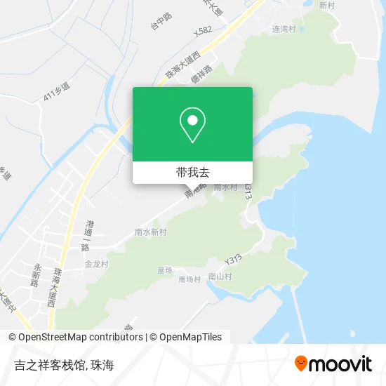 吉之祥客栈馆地图