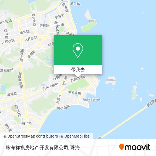 珠海祥祺房地产开发有限公司地图