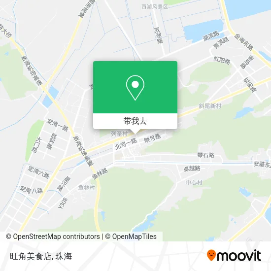 旺角美食店地图