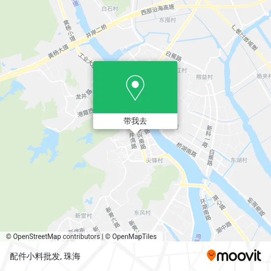 配件小料批发地图