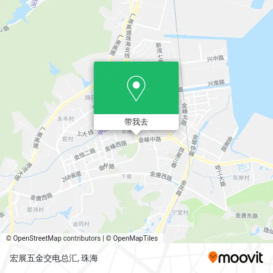 宏展五金交电总汇地图