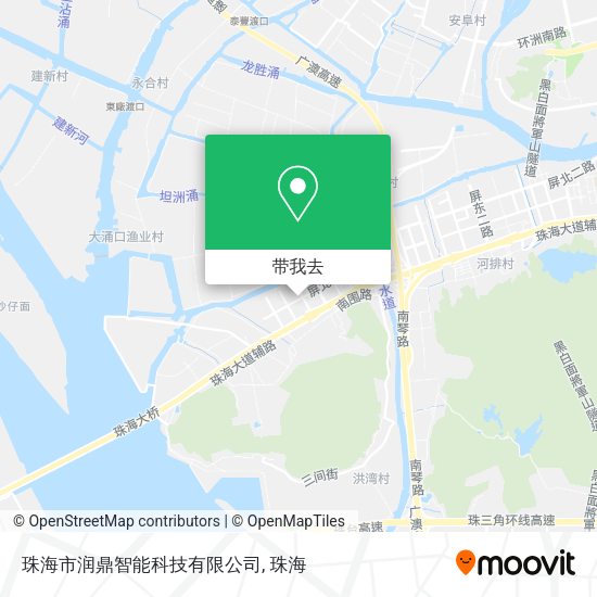 珠海市润鼎智能科技有限公司地图