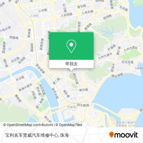 宝利名车贤威汽车维修中心地图