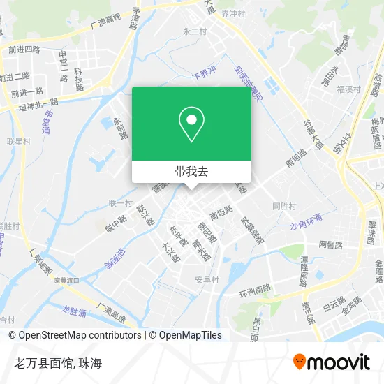 老万县面馆地图