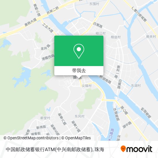 中国邮政储蓄银行ATM(中兴南邮政储蓄)地图