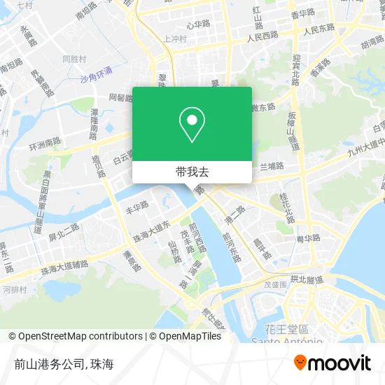 前山港务公司地图
