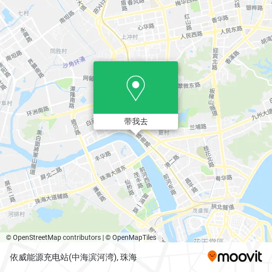 依威能源充电站(中海滨河湾)地图