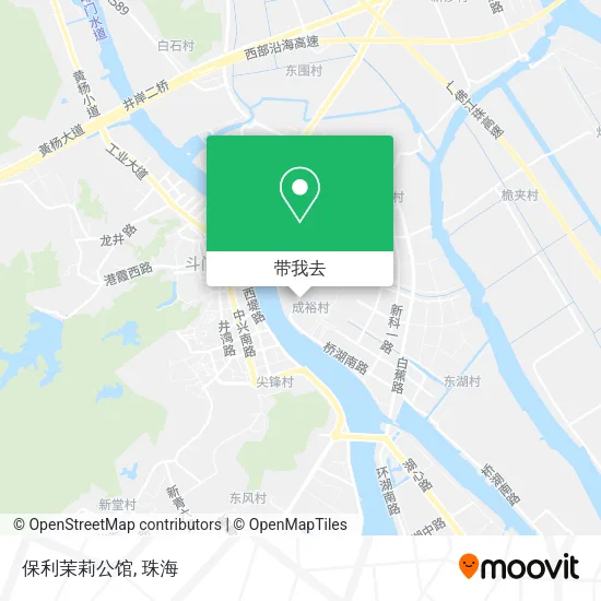 保利茉莉公馆地图