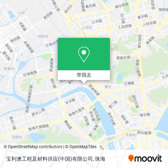 宝利澳工程及材料供应(中国)有限公司地图