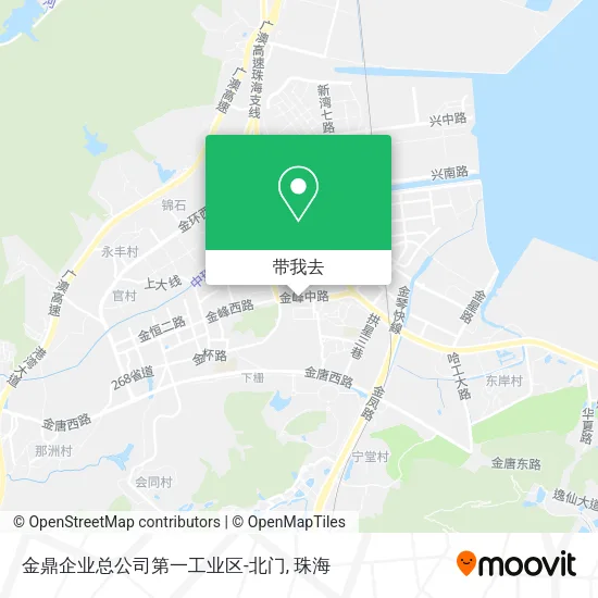 金鼎企业总公司第一工业区-北门地图