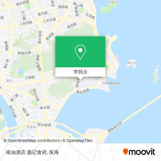 南油酒店 盏记食府地图
