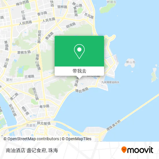南油酒店 盏记食府地图