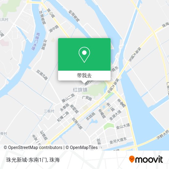 珠光新城-东南1门地图