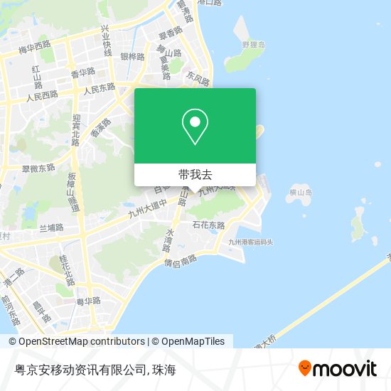 粤京安移动资讯有限公司地图