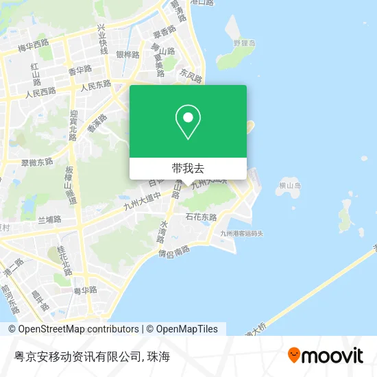 粤京安移动资讯有限公司地图