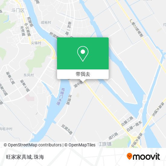 旺家家具城地图