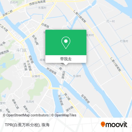 TPR(白蕉万科分校)地图