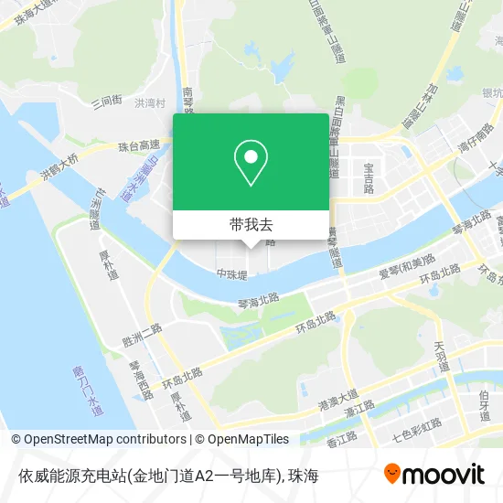 依威能源充电站(金地门道A2一号地库)地图