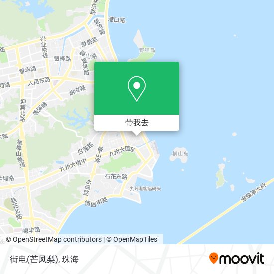 街电(芒凤梨)地图