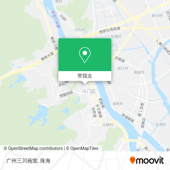 广州三川画室地图